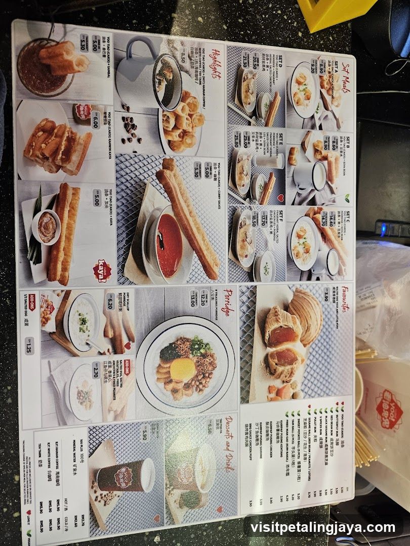 Breakfast Menu