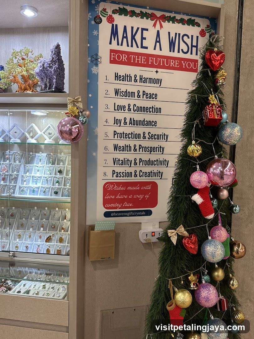 Make a Wish Poster and Decorated Tree