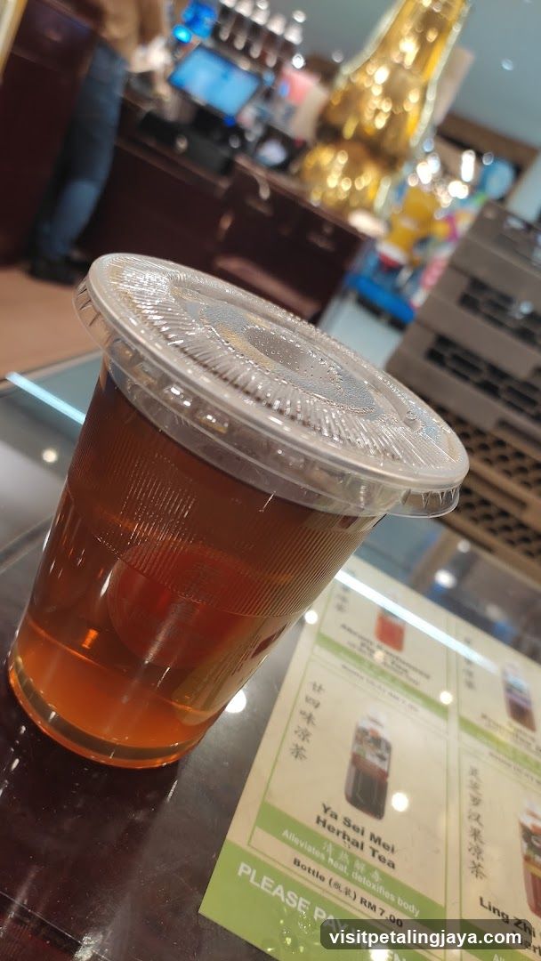Herbal Tea Cup on Counter