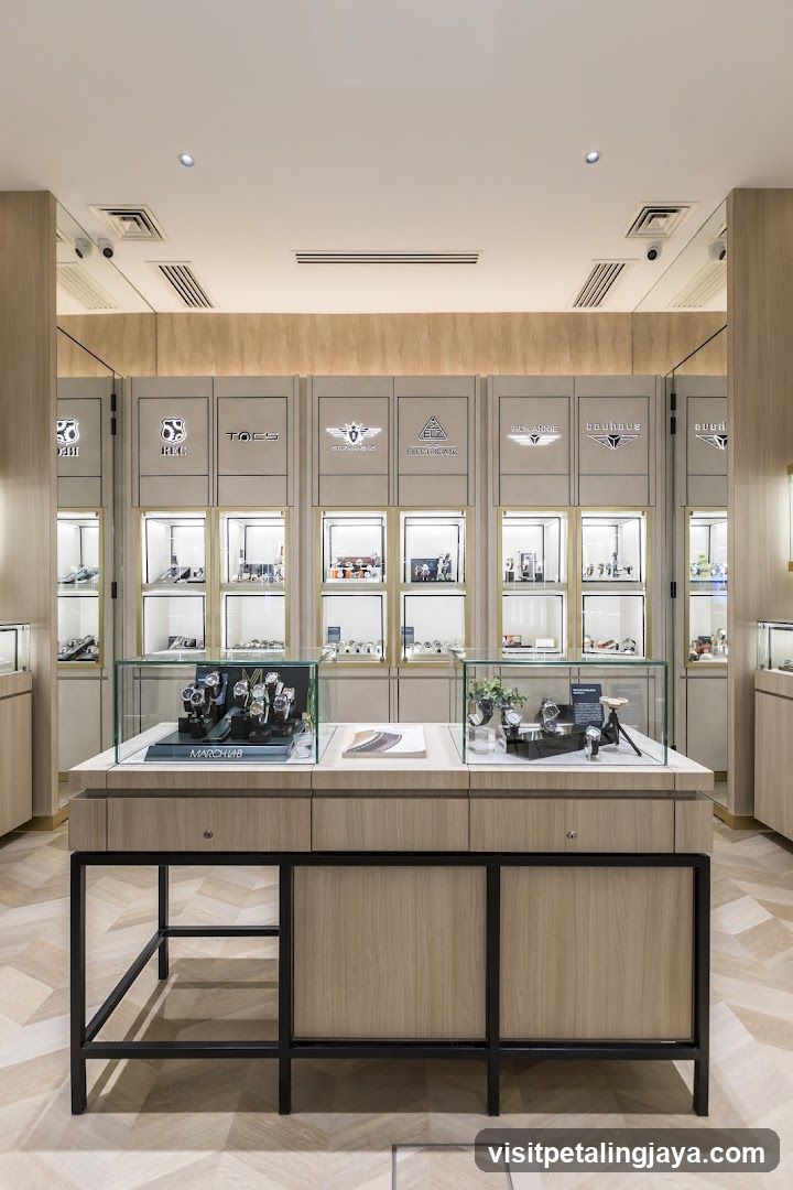 Luxury Watch Store Interior