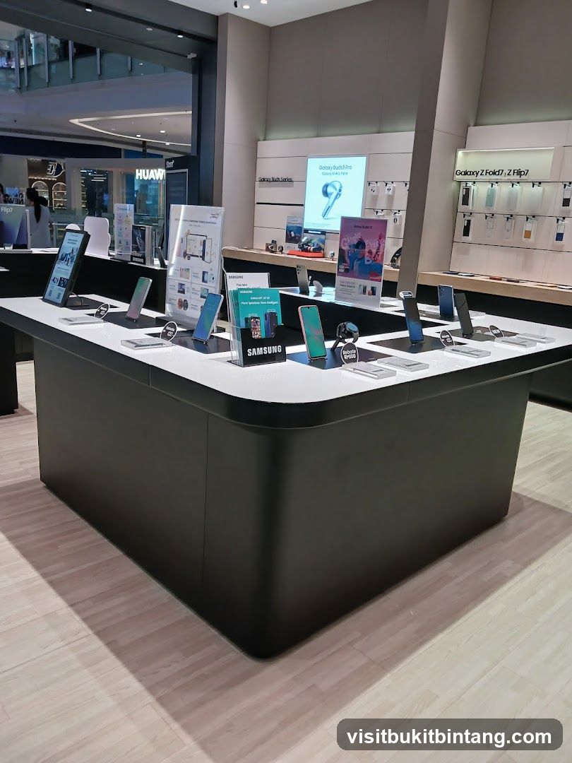 Electronics Store Display