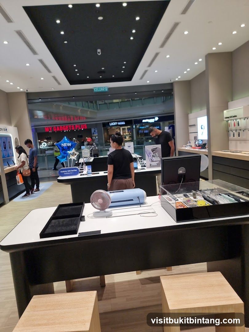 Electronics Store Interior