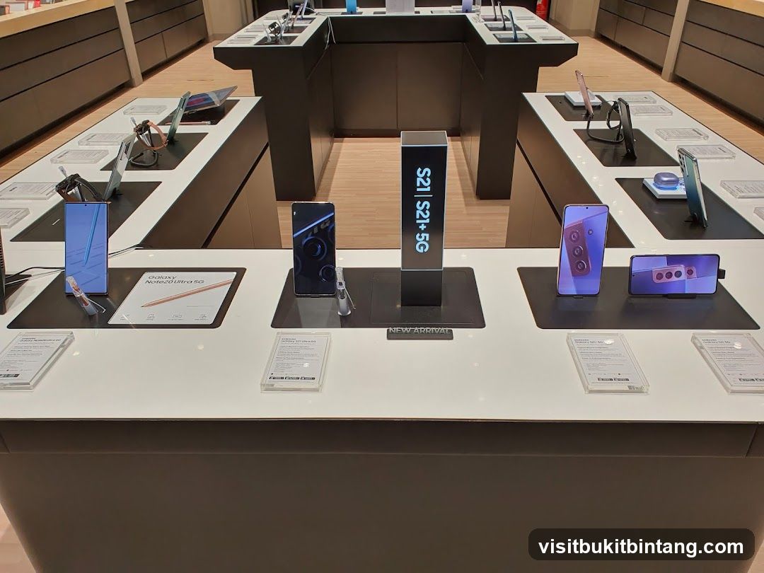 Electronics Store Display