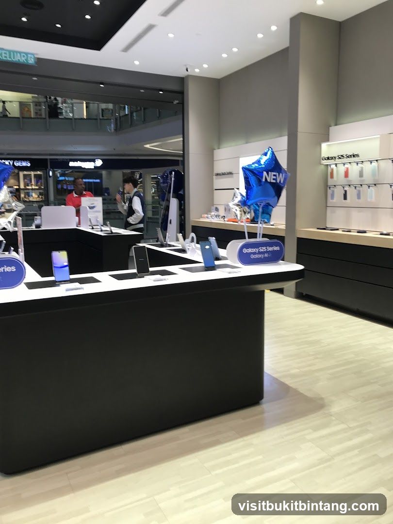 Electronics Store Display