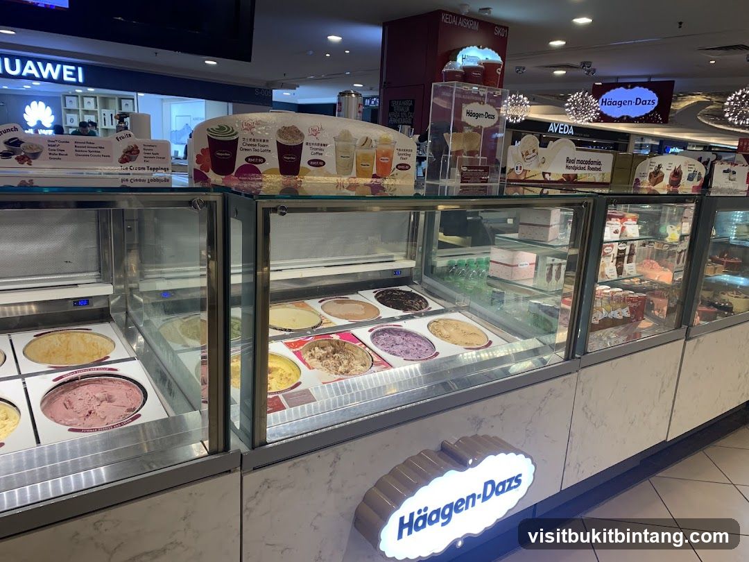 Haagen-Dazs Ice Cream Display