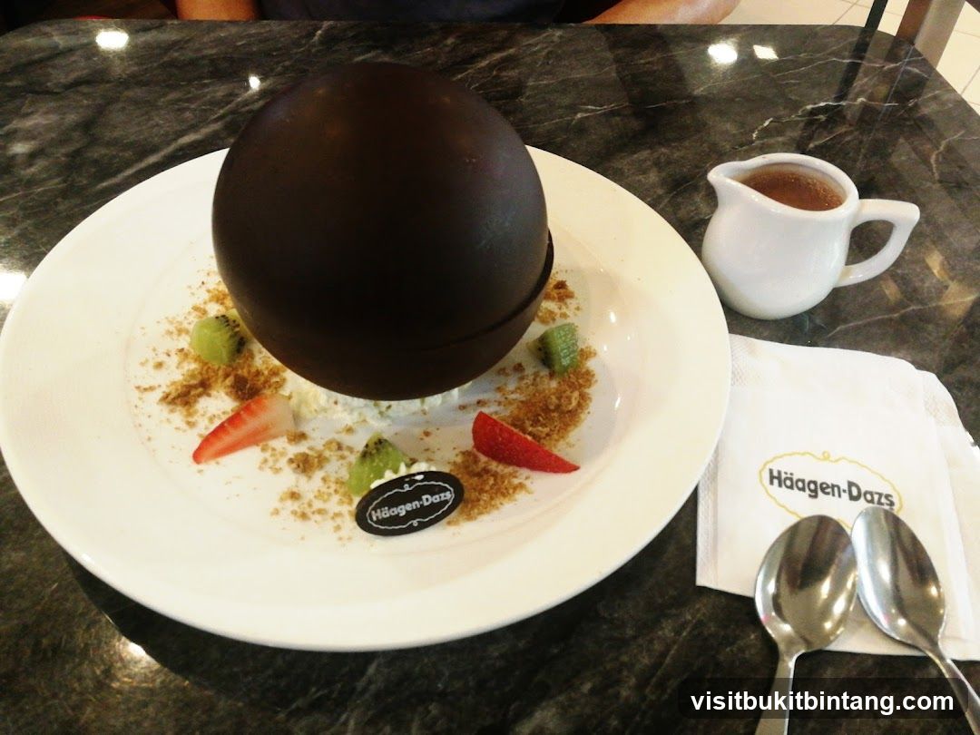 Chocolate Sphere Dessert
