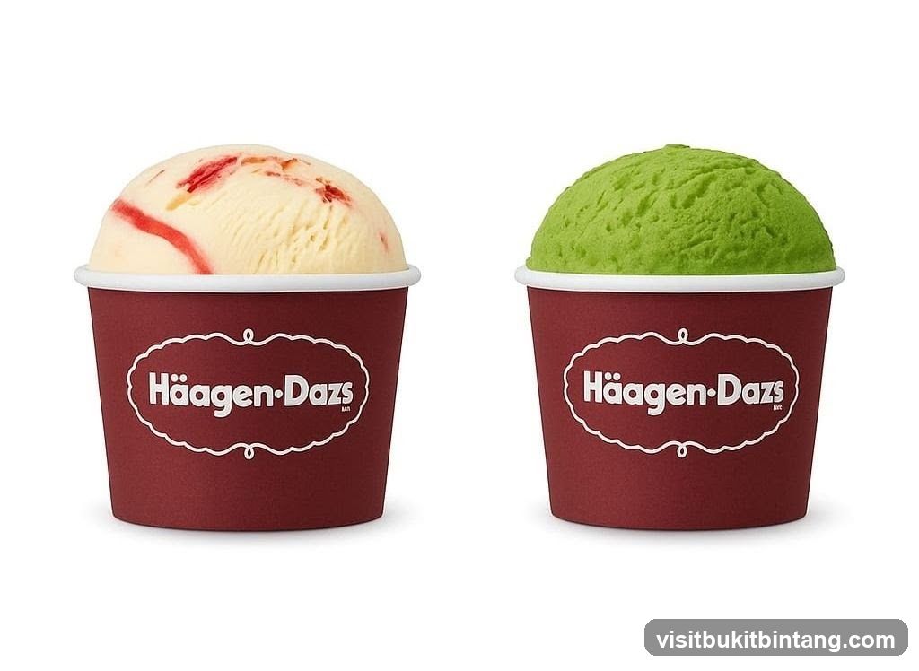 Haagen-Dazs Ice Cream Cups