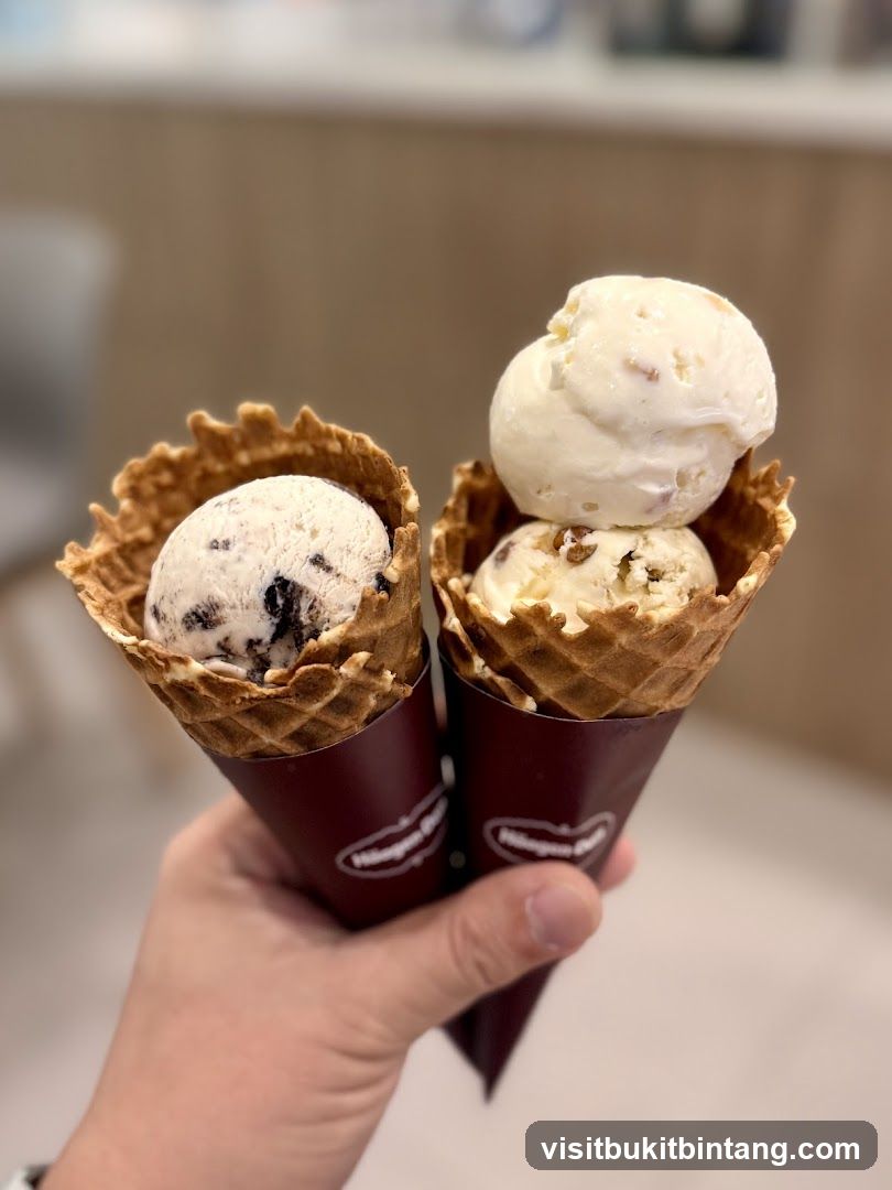 Two Ice Cream Cones