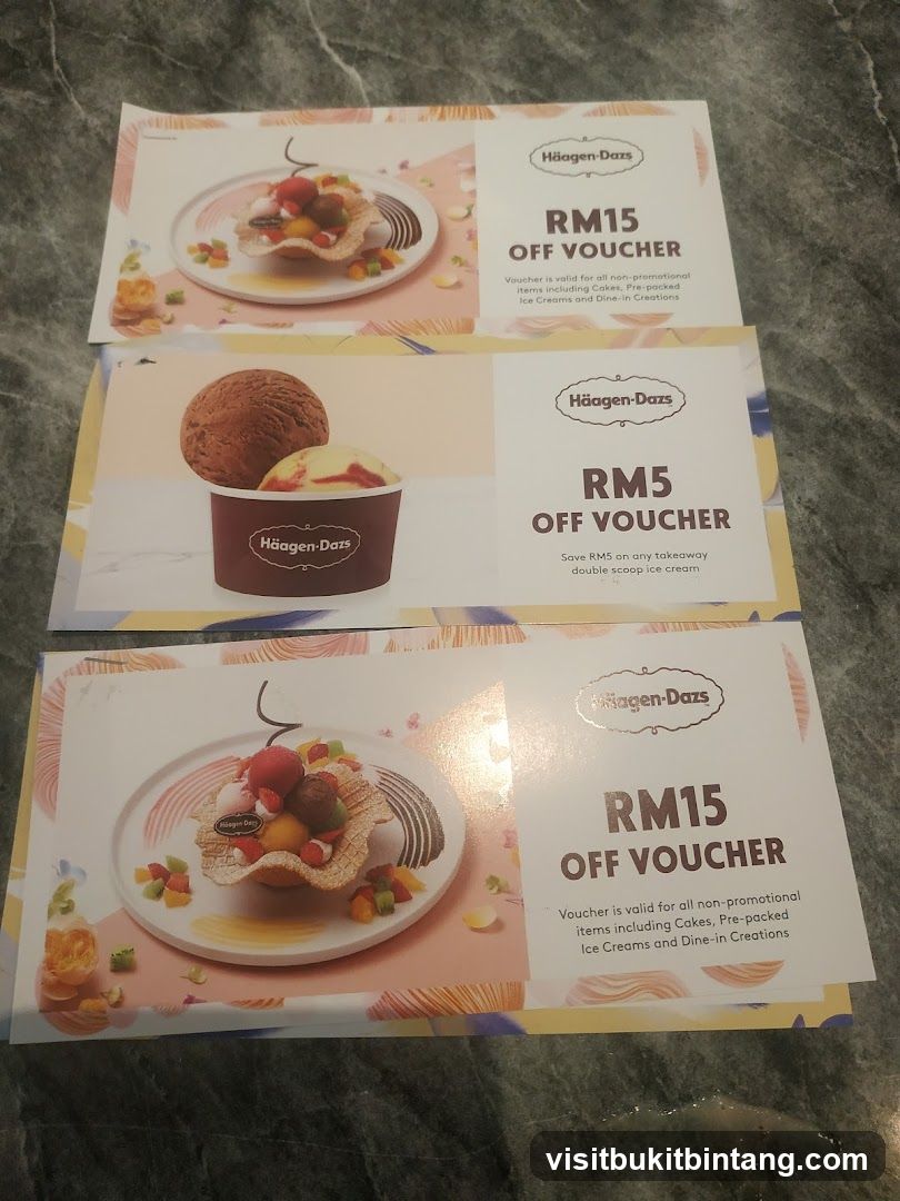 Häagen-Dazs Vouchers