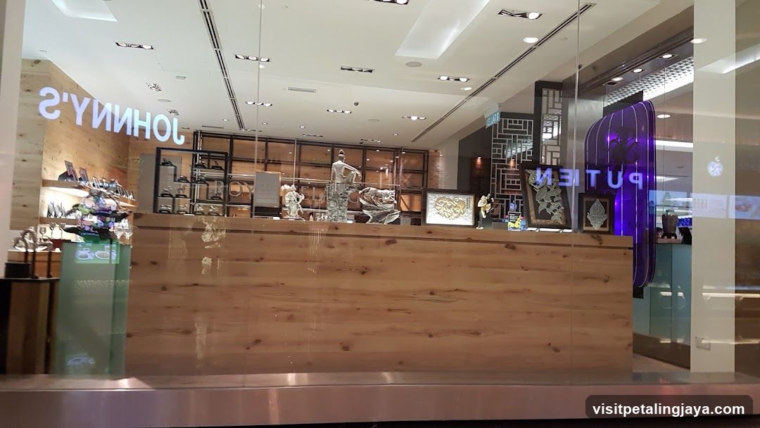Store Interior View Through Glass