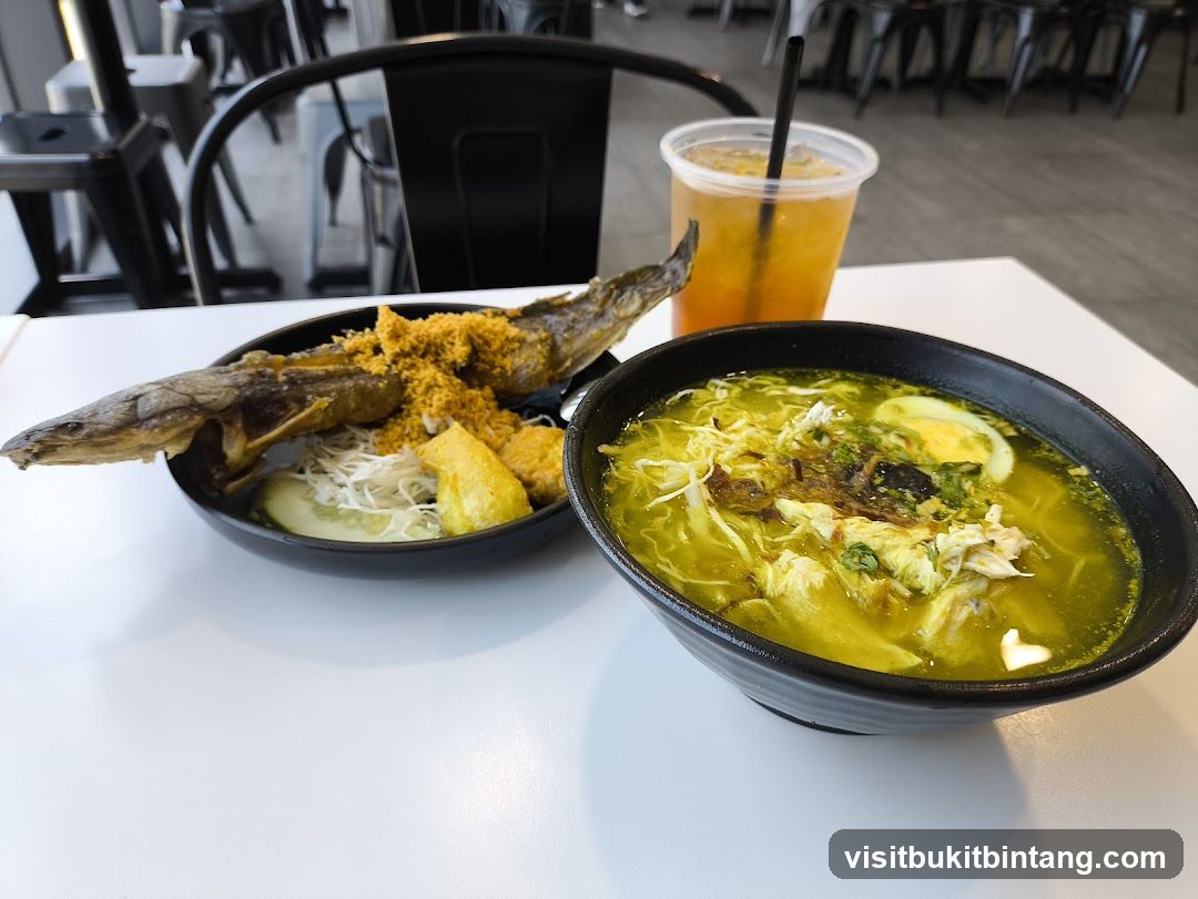 Fried Fish and Soup