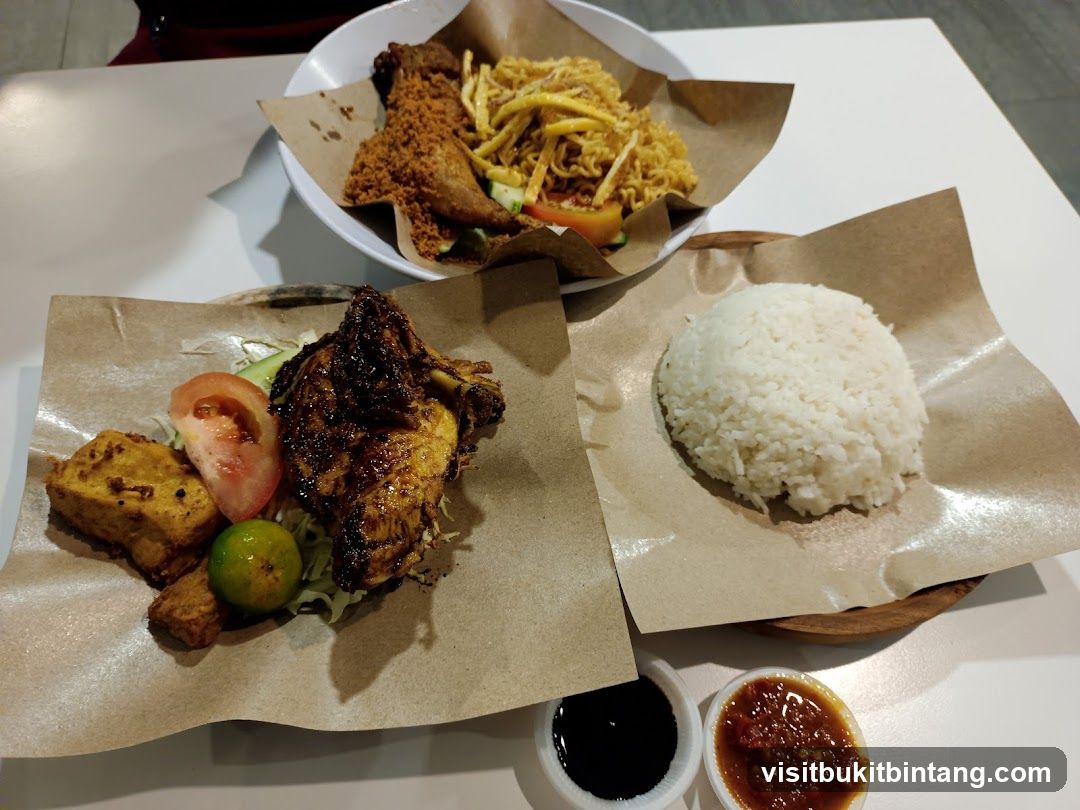 Fried Chicken and Noodles