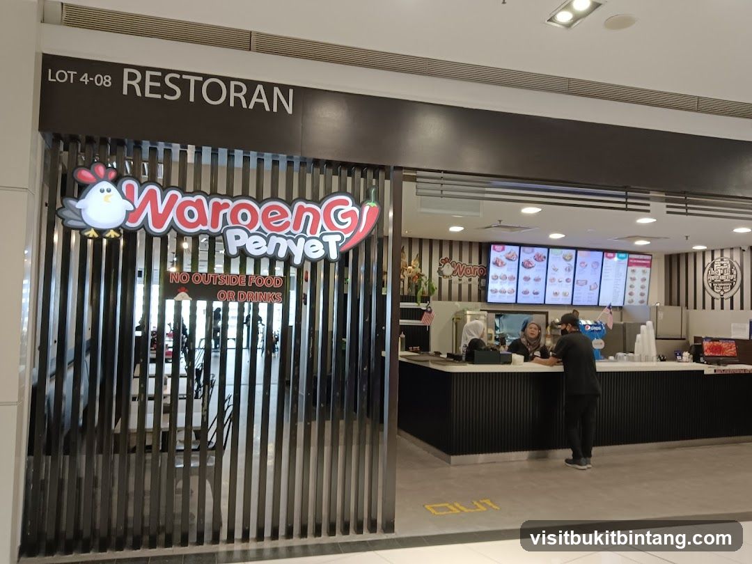 Waroeng Penyet Nu sentral Tingkat 4