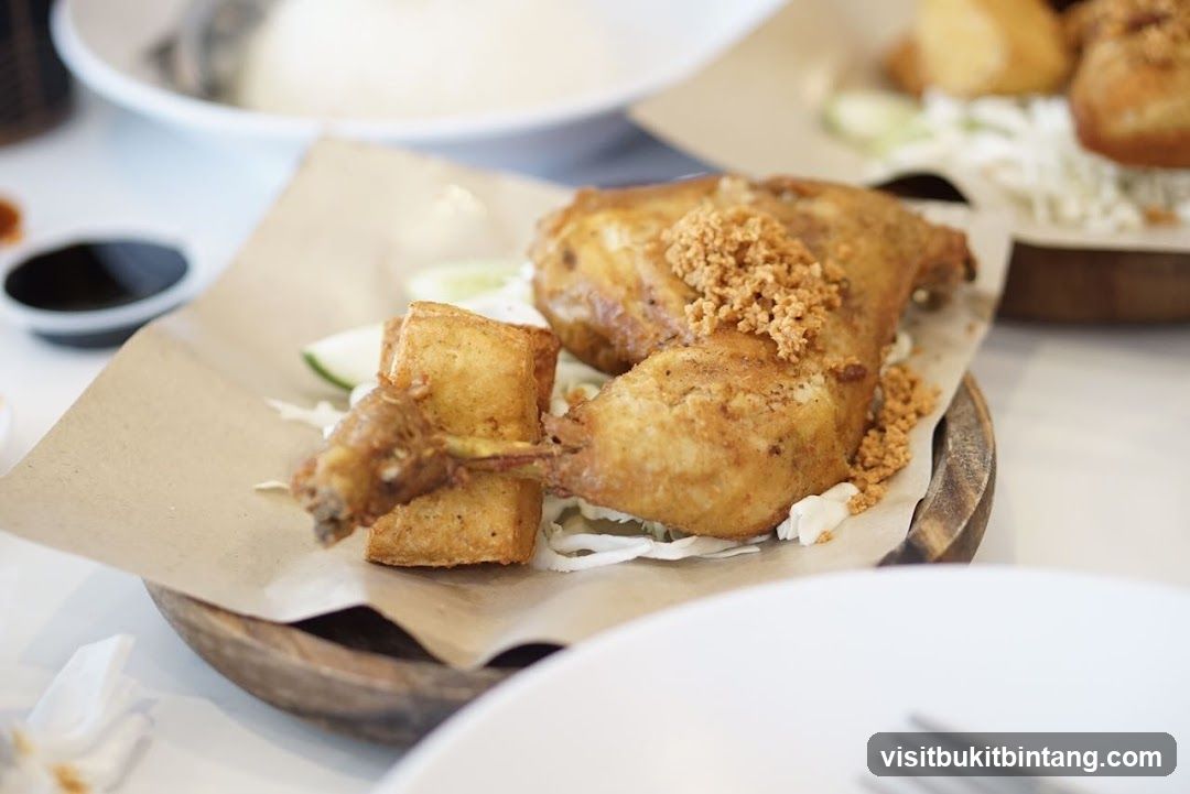 Fried Chicken and Tofu