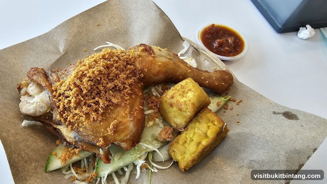 Fried Chicken with Tofu and Chili Sauce