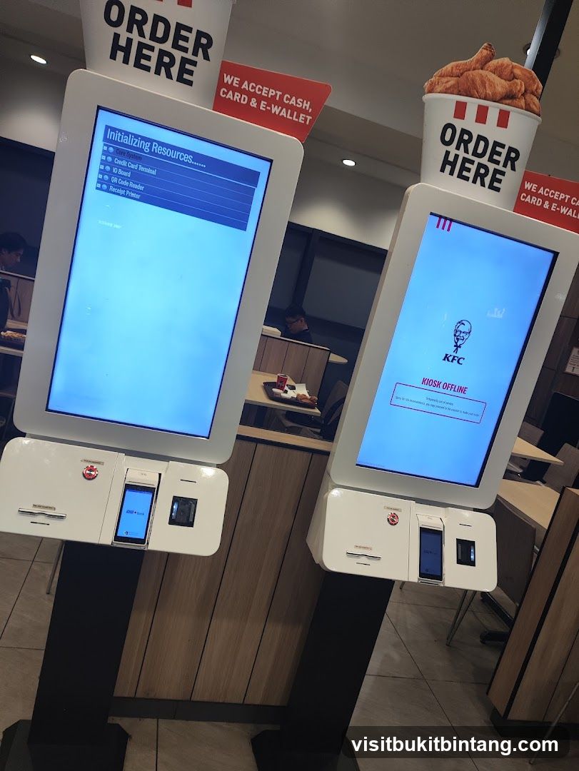KFC Self-Order Kiosks