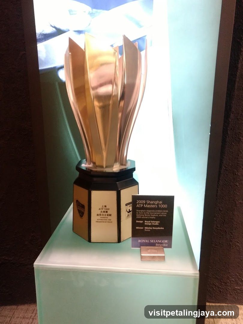 Shanghai Masters Trophy Display