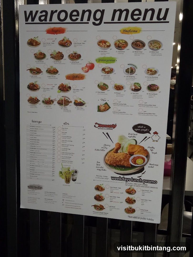 waroeng menu