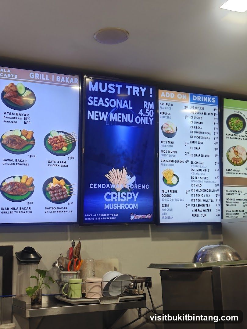 Grill | Bakar Menu
