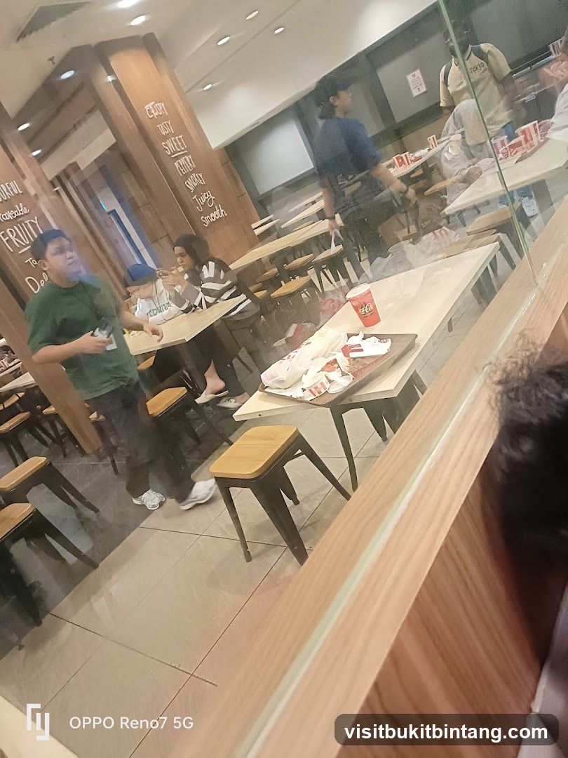 Fast Food Restaurant Interior