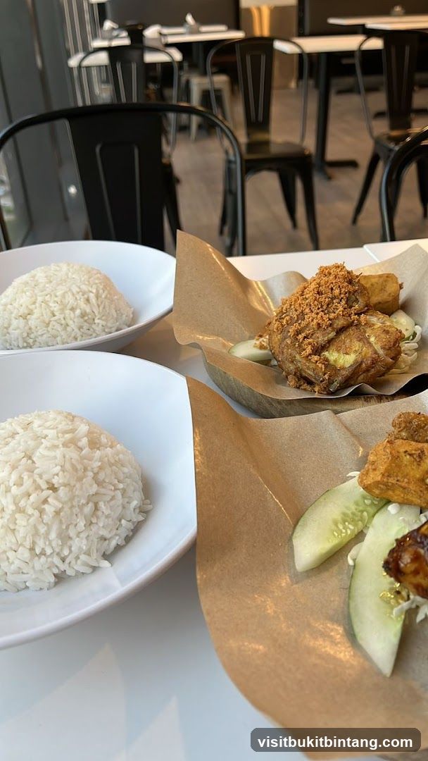 Fried Chicken and Rice