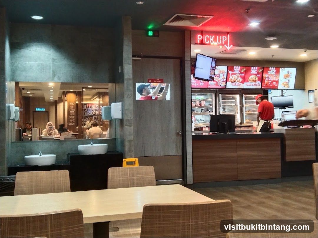 KFC Restaurant Interior