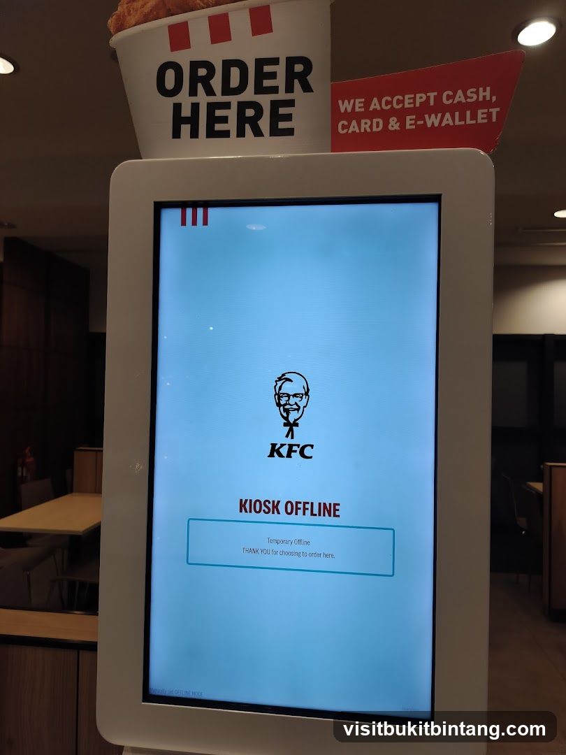 KFC Kiosk Offline
