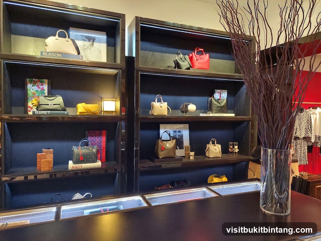 Luxury Handbag Display