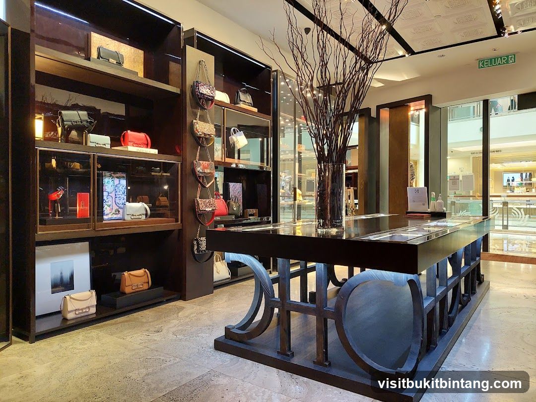 Luxury Handbag Display