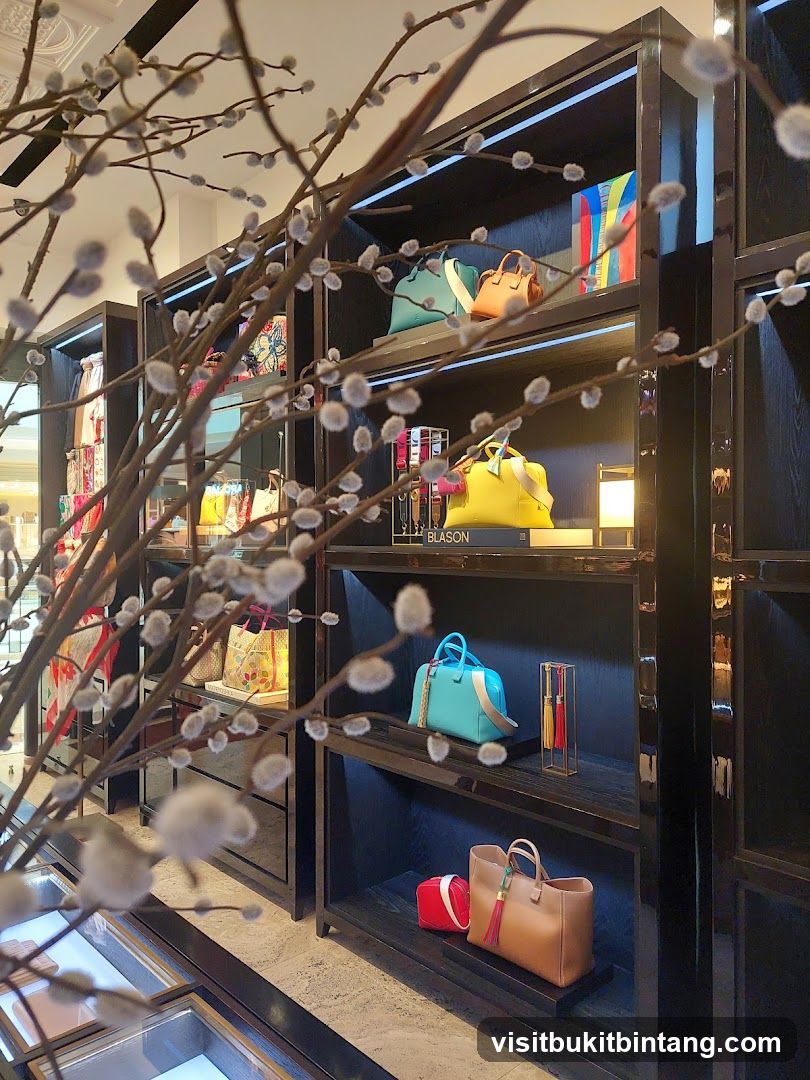 Handbags on Display