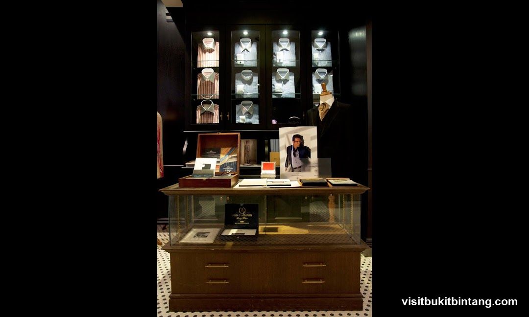 Display of Men's Shirts and Accessories