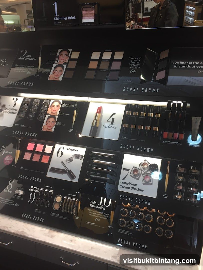 Bobbi Brown Makeup Display