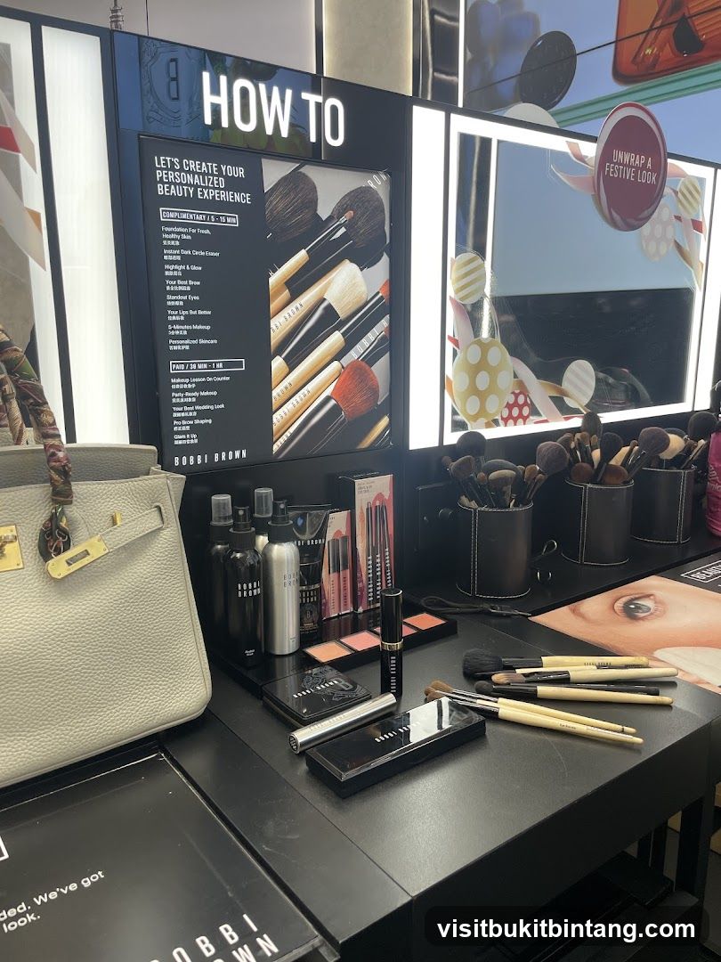Bobbi Brown Makeup Display