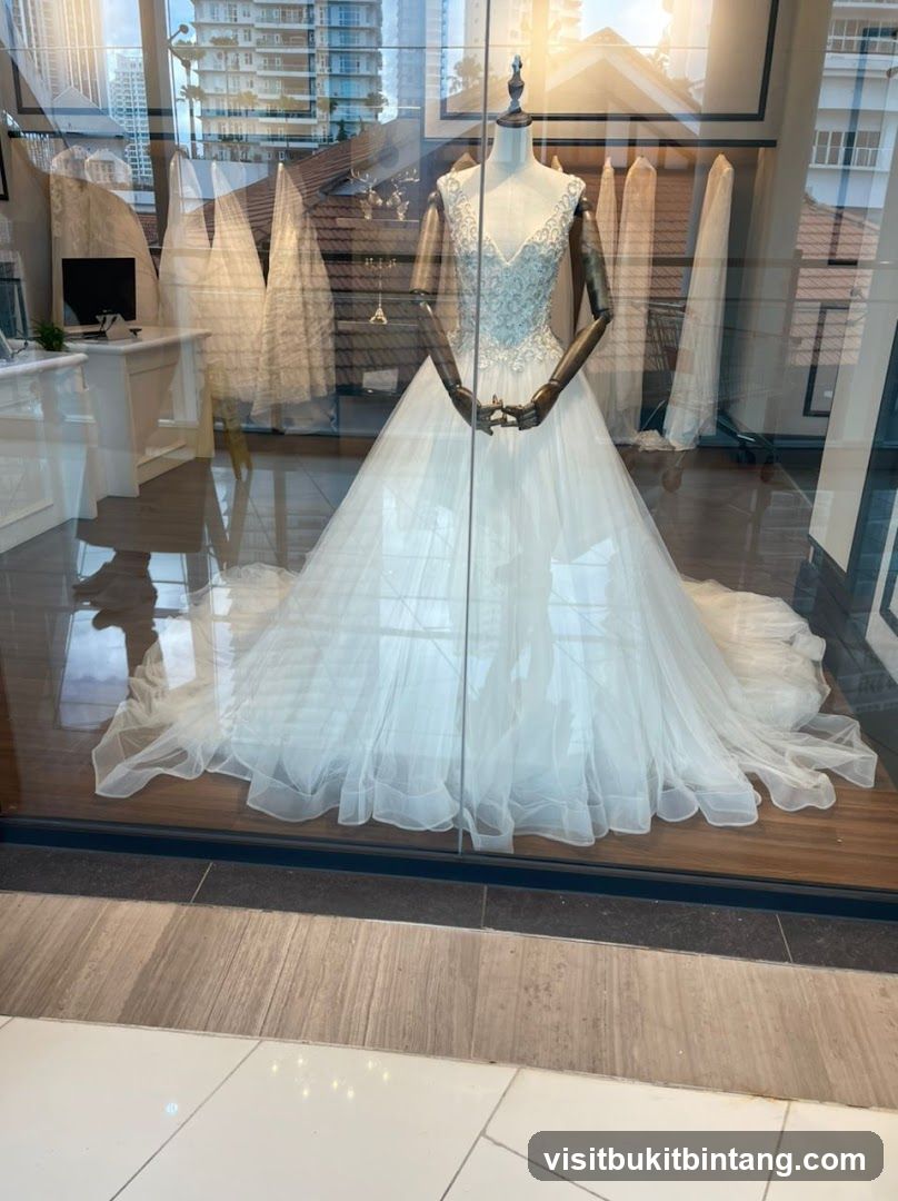 Wedding Dress Display