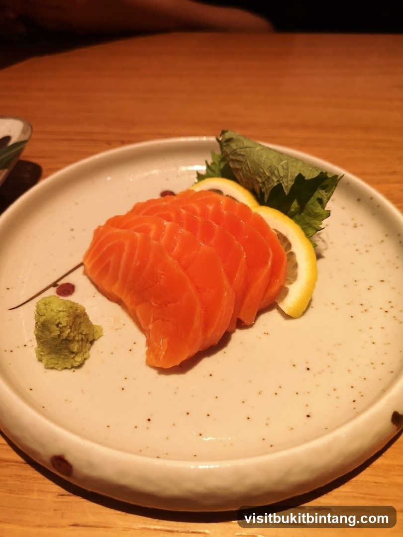 Salmon Sashimi