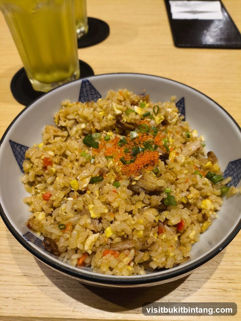 Fried Rice with Roe and Scallions