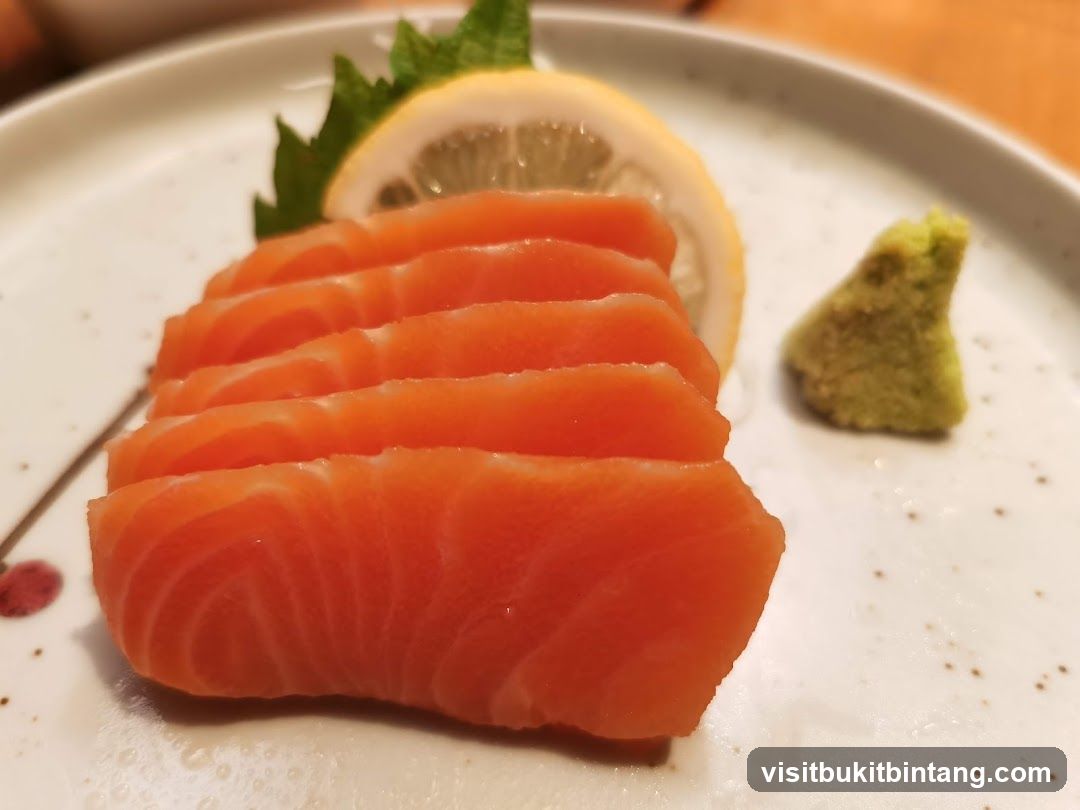Salmon Sashimi