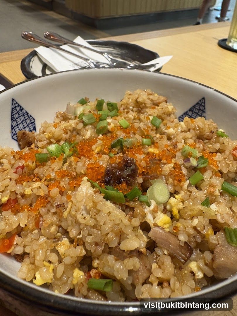 Fried Rice with Roe and Scallions
