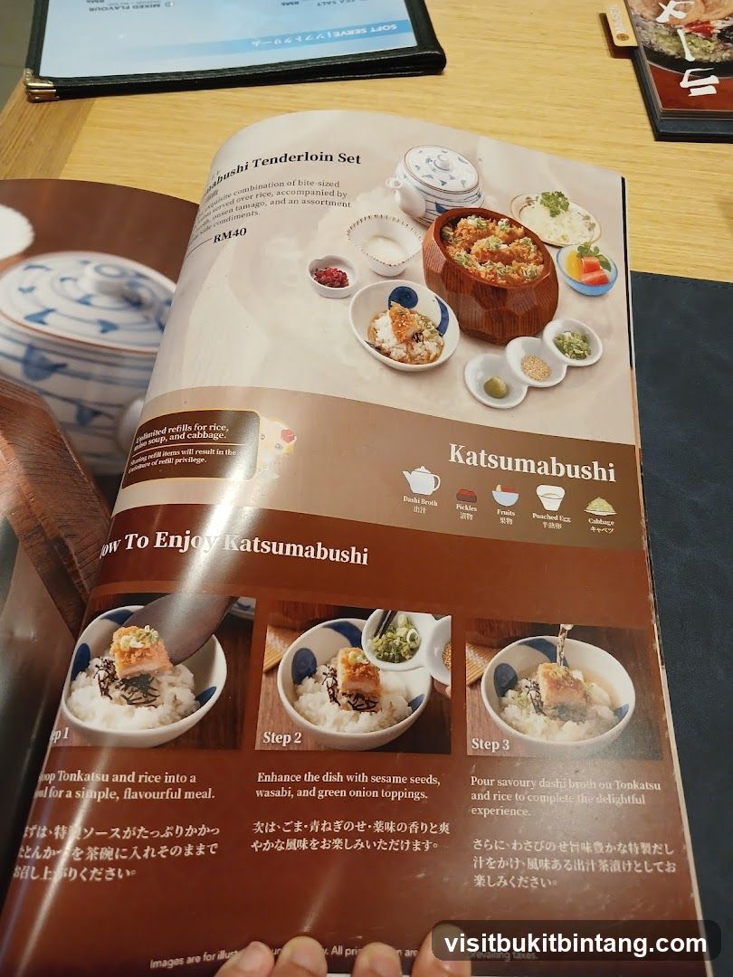 Katsumabushi Tenderloin Set