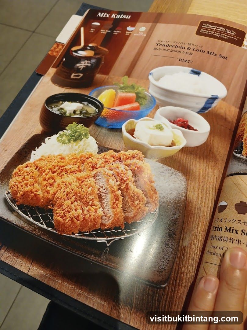 Mix Katsu Menu