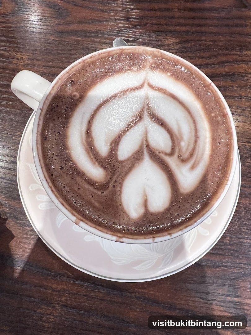 Hot Chocolate with Latte Art