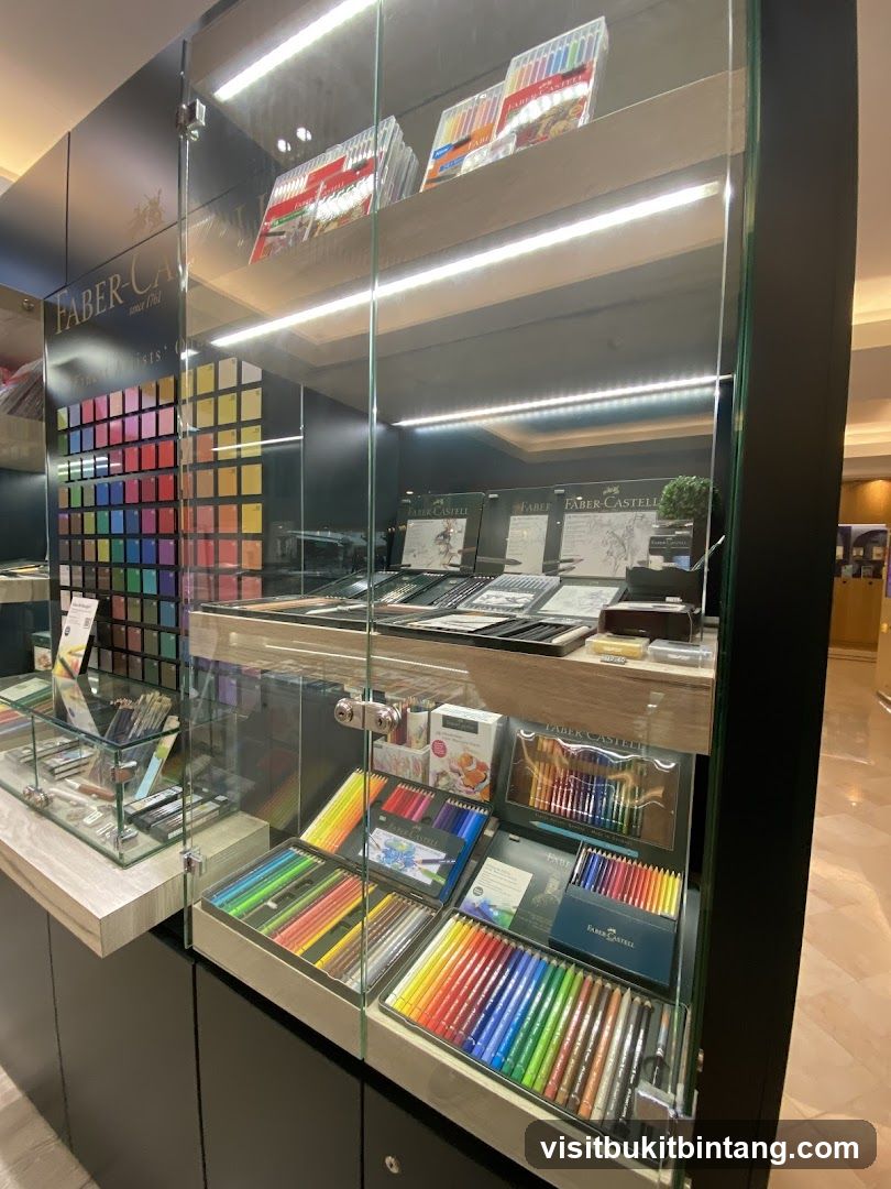 Art Supplies Display