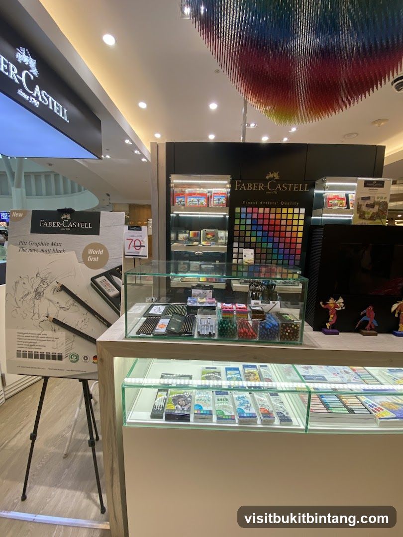 Faber-Castell Art Supplies Display