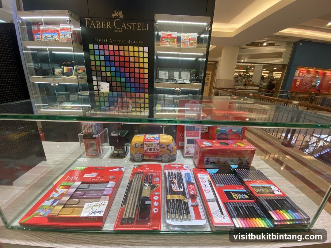 Faber-Castell Art Supplies Display