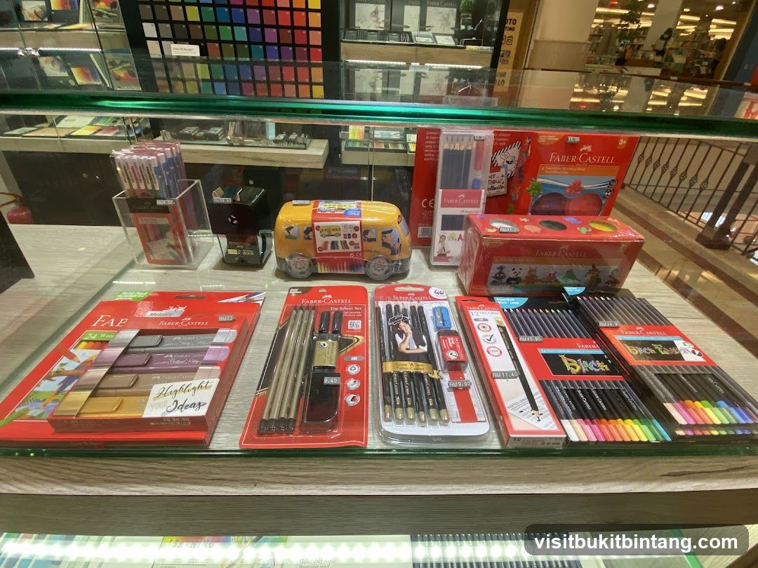 Art Supplies Display
