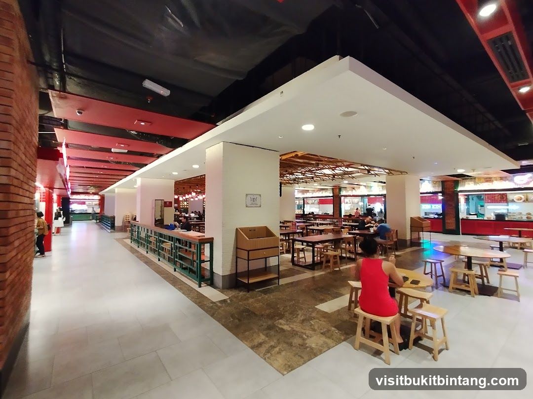 Food Court Seating Area