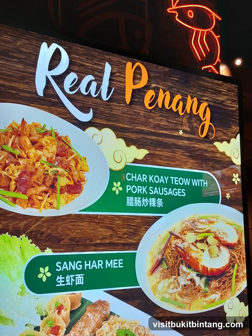 Real Penang Menu