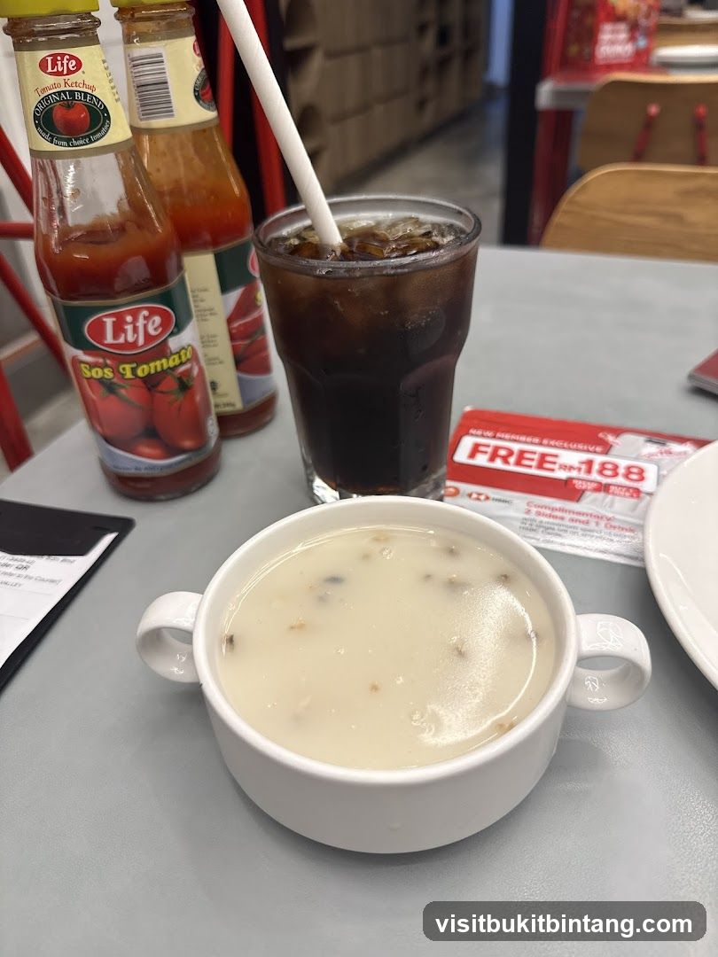 Meal with Condiments