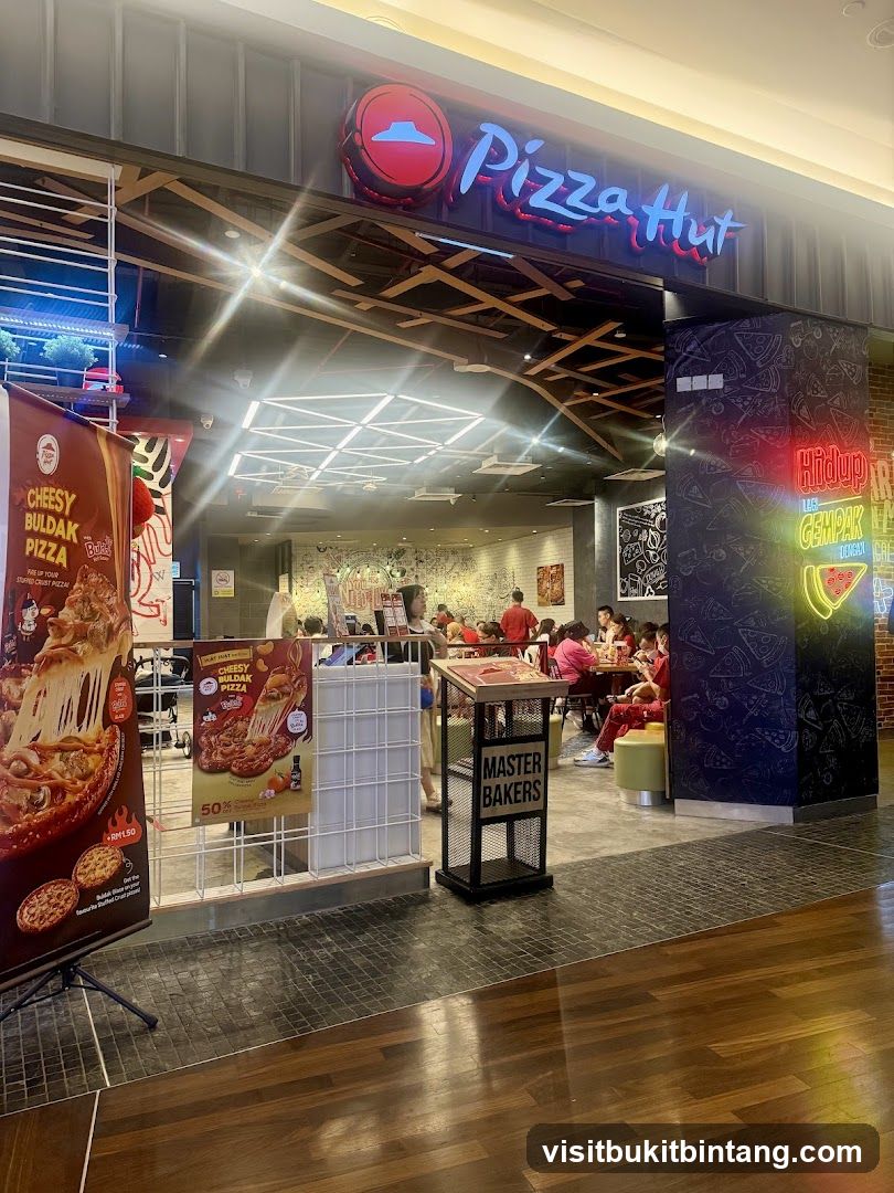 Pizza Hut Restaurant Mid Valley Megamall