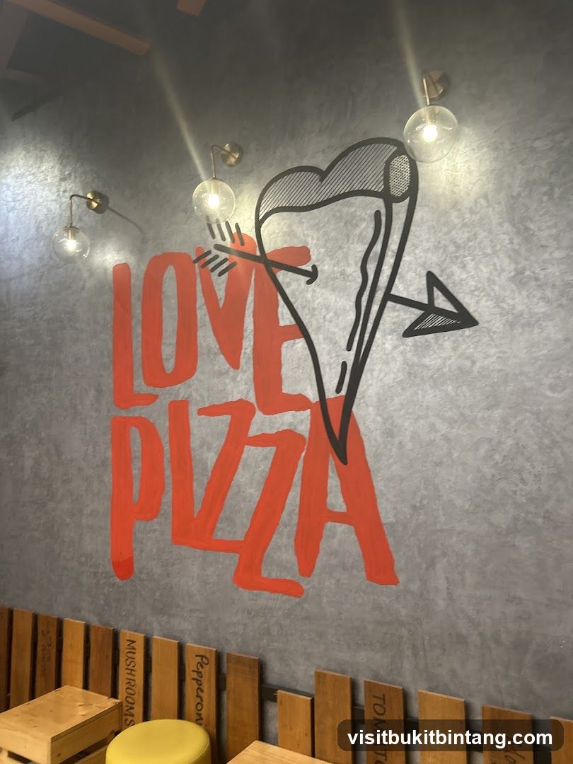 Love Pizza Mural